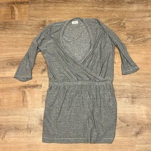 LOU & GREY deep V dress with pockets